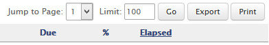 Export Button