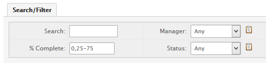 Search Filters